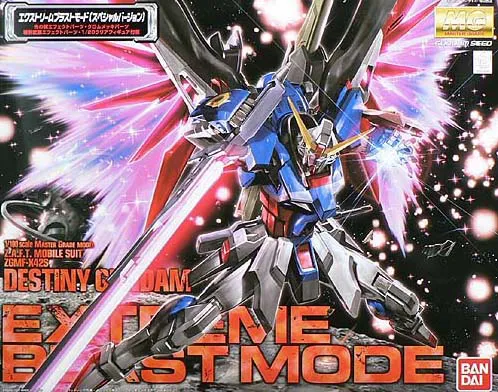GUNDAM - MG 1/100 Seed Destiny Gundam Extrem Blast Mode - Model Kit